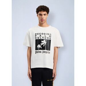 Palm Angels Men Decoding Palm Culture Regular T-Shirt